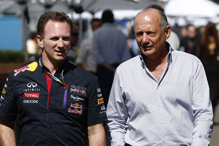 Zwischen Christian Horner und Ron Dennis herrscht wieder Einigkeit