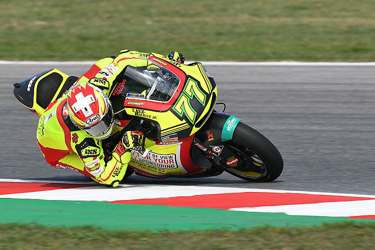 Dominique Aegerter in Misano