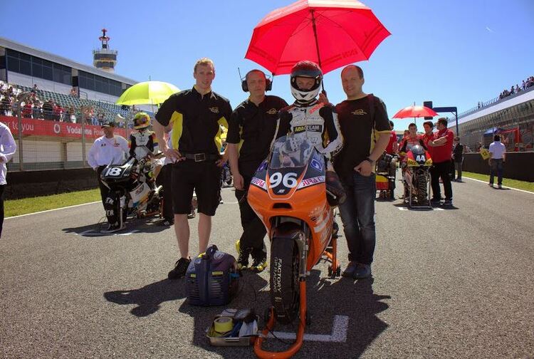 Jonas Geitner war mit Platz 19 in Albacete der beste deutsche Moto3-Pilot