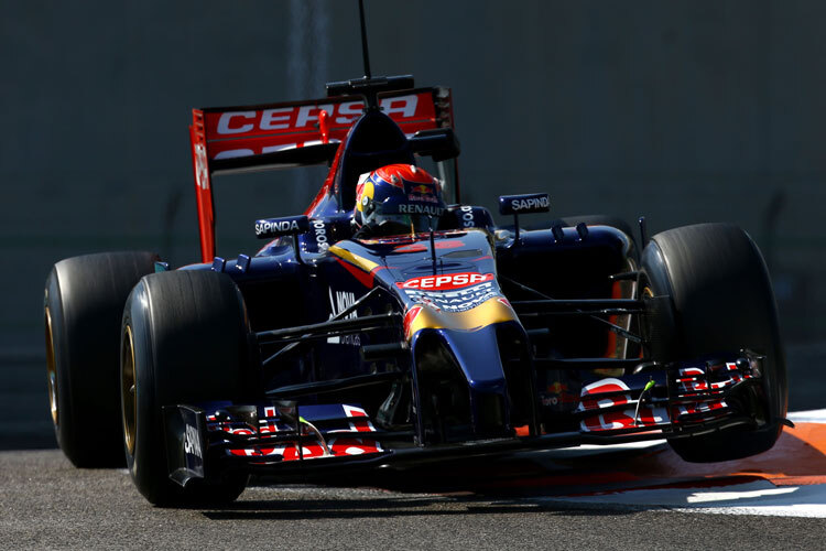 Max Verstappen im Toro Rosso