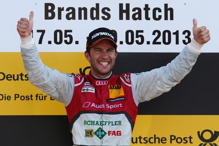Sieger in Brands Hatch: Mike Rockenfeller
