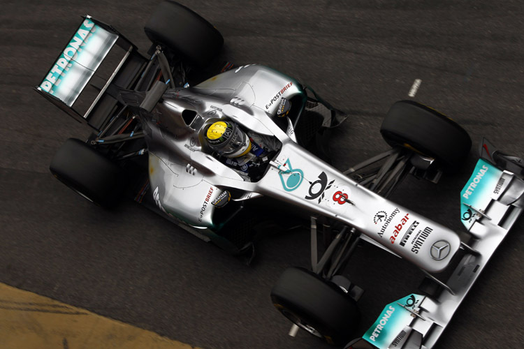 Rosberg dominiert bei Mercedes klar