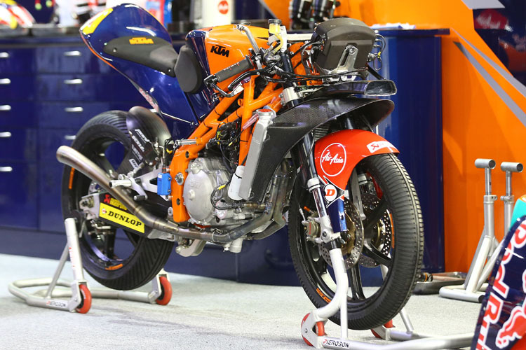 Die Moto3-Werks-KTM