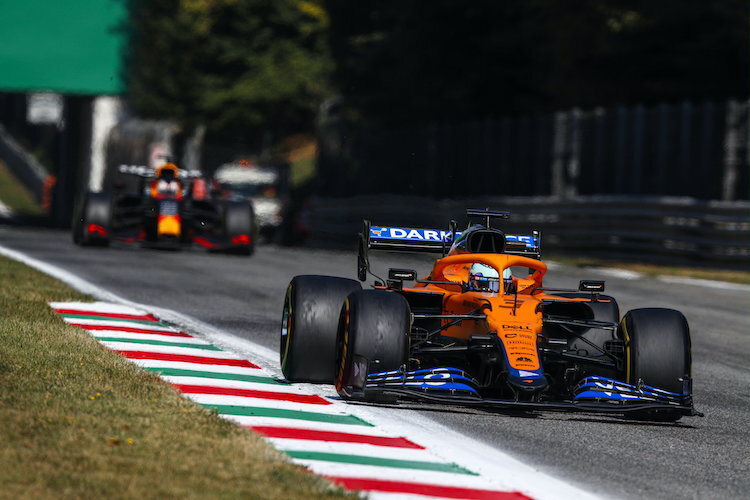 Daniel Ricciardo sicherte sich in Monza den Sieg