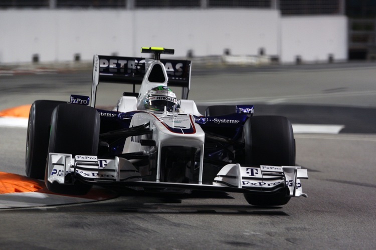 Heidfeld hatte gutes Tempo, aber dann Pech