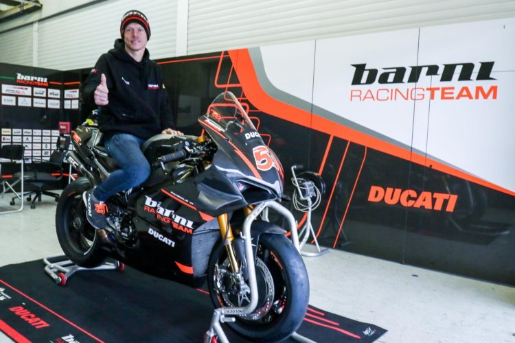 Tito Rabat mit der Barni Ducati