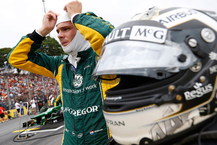 Hat Giedo van der Garde bei Caterham ausgedient?