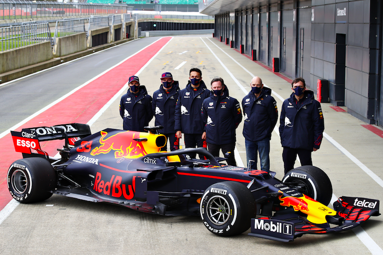 Die Mannschaft von Red Bull Racing (hier mit dem alten RB15) ist zuversichtlich
