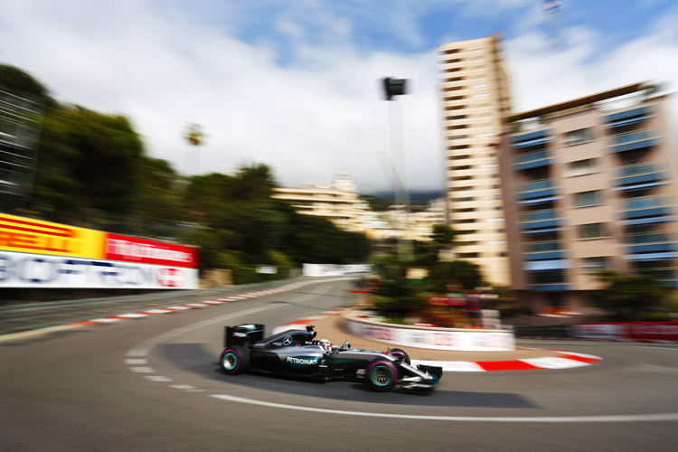 Lewis Hamilton war der schnellste Mann im ersten freien Training zum Monaco-GP