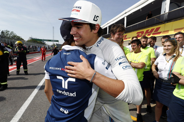 Ein Herz und eine Seele: Felipe Massa und Lance Stroll