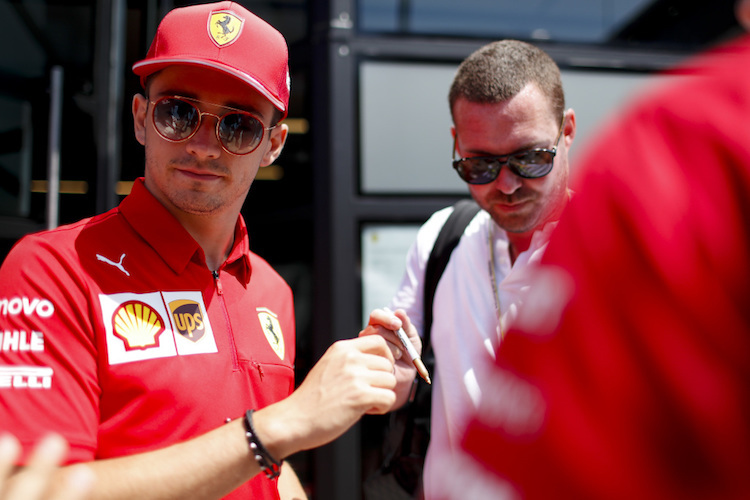 Charles Leclerc erwartet kein einfaches Wochenende