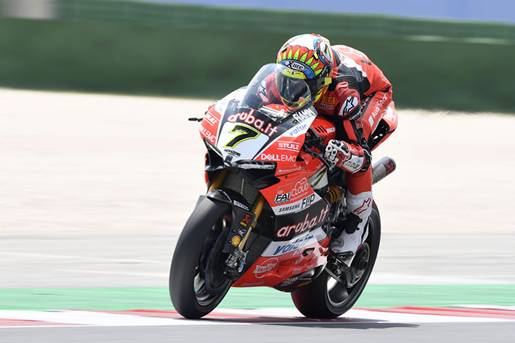 Chaz Davies in Misano