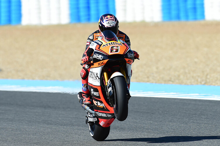 Stefan Bradl im ersten Jerez-Training