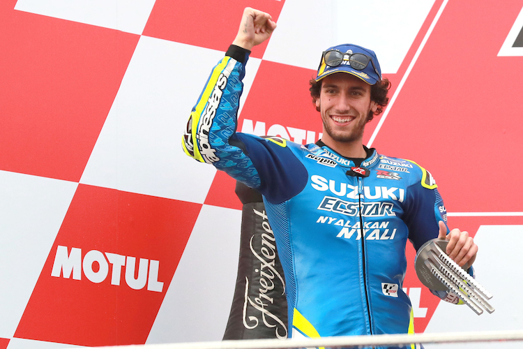 Alex Rins holte 2018 fünf Podestplätze