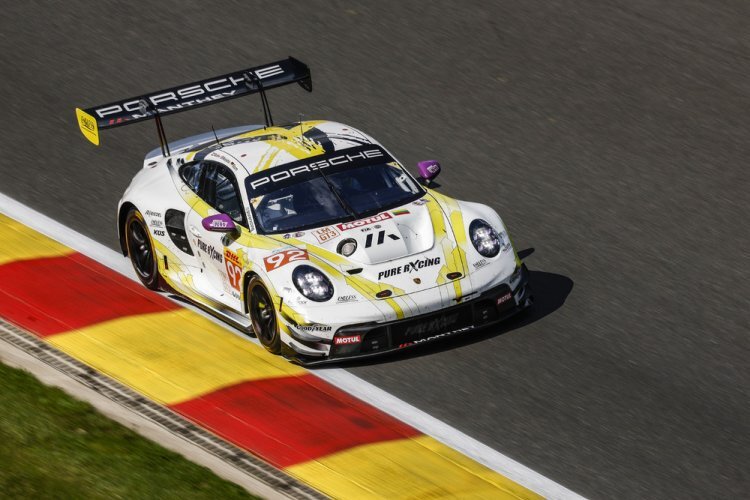 Der Porsche 911 GT3 R LMGT3 von Manthey PureRxcing