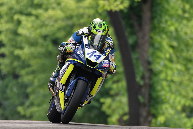 Sebastian Frotscher ist Anwärter auf Top-3-Plätze in der IRRC Supersport