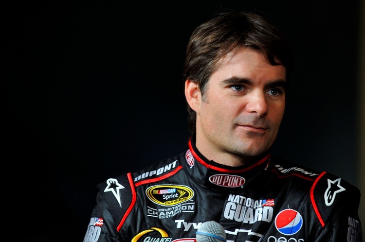 Jeff Gordon muss morgen das Feld von hinten aufrollen