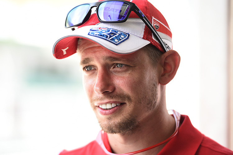 Ducati-Testfahrer Casey Stoner