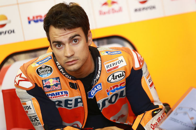 Warum passierte dieser Sturz? Dani Pedrosa sucht selbst eine Antwort