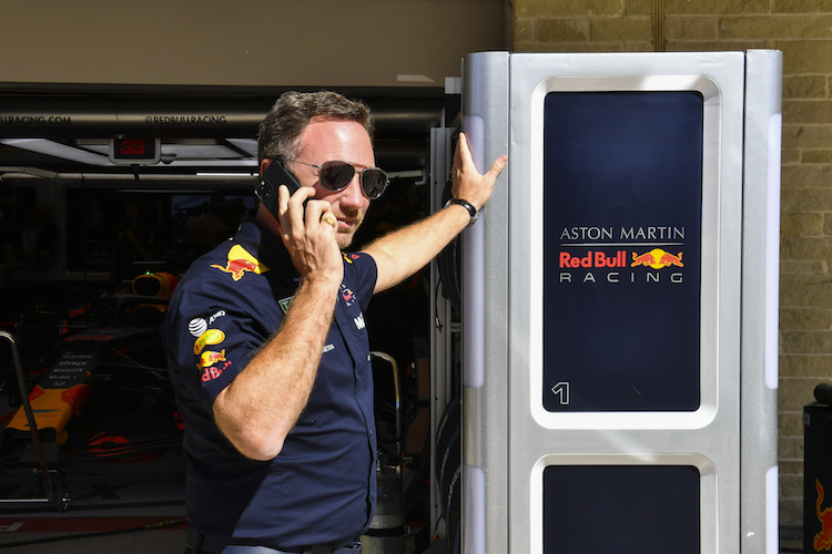 Red Bull Racing-Teamchef Christian Horner