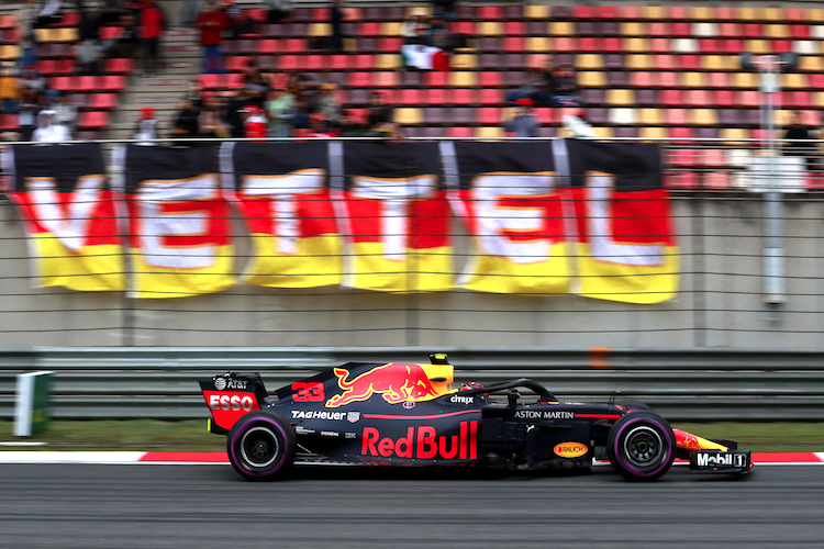 Vettel-Fans hatten in China an Max Verstappen wenig Freude