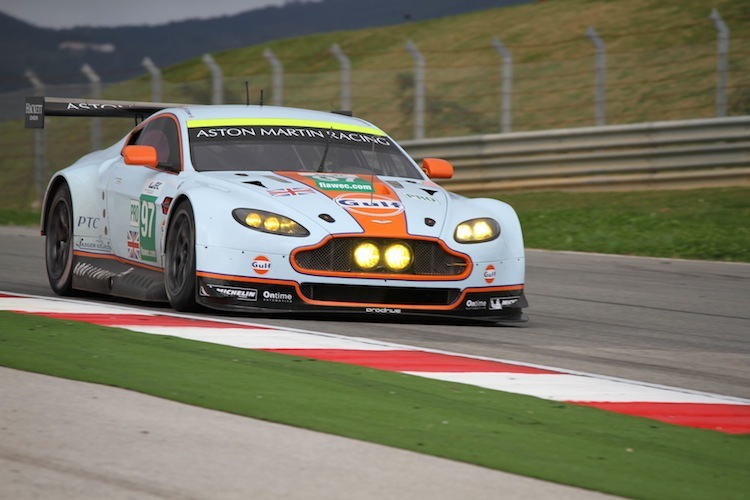 Aston Martin-Test in Portugal