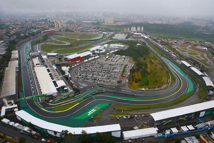 Das Autódromo José Carlos Pace in Interlagos (São Paulo)