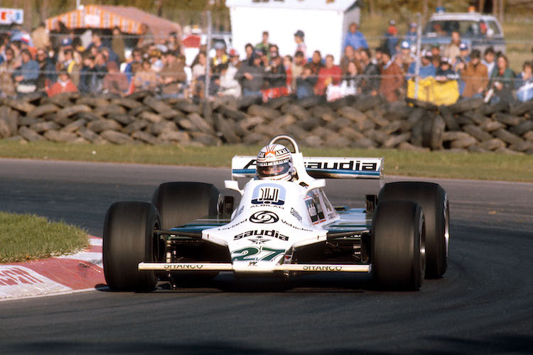 Erster Weltmeister mit Williams: Alan Jones 1980