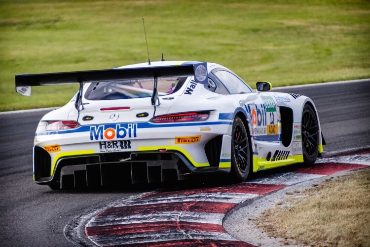 Der Mercedes-AMG GT3 von Zakspeed auf dem Lausitzring