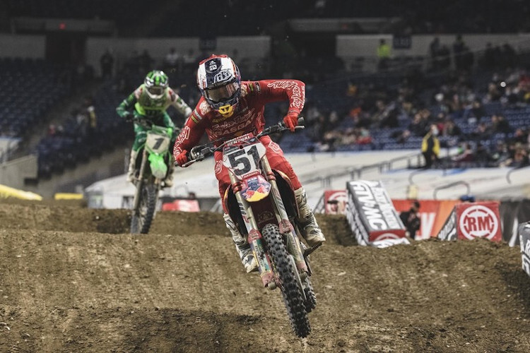 Justin Barcia vor Eli Tomac