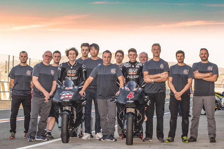 Das RW Racing Team mit Steven Odendaal und Joe Roberts