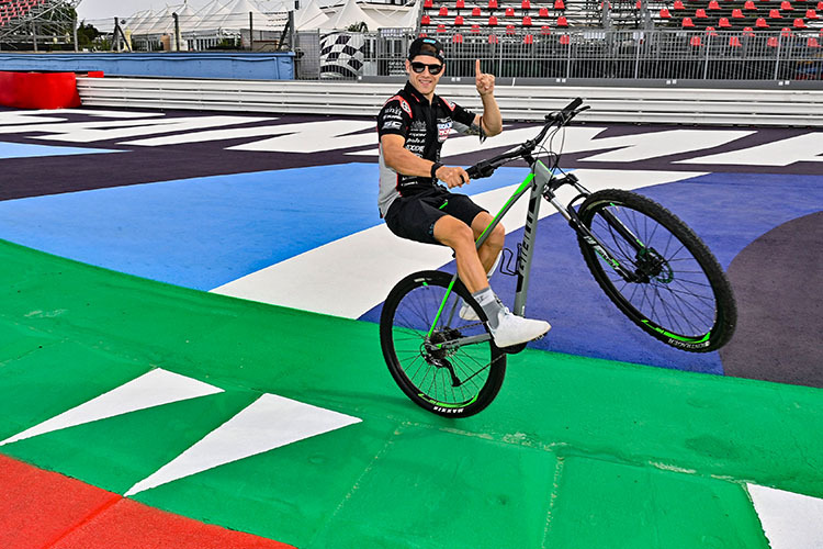 Marcel Schrötter in Misano