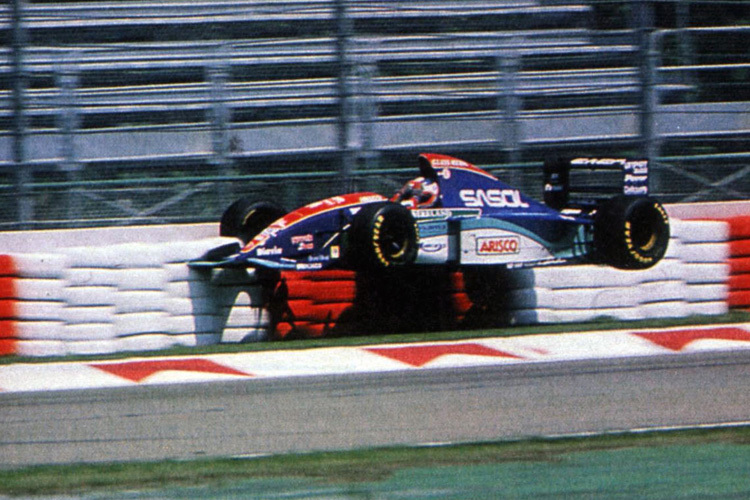 Rubens Barrichello: Unfall im Freitagtraining von Imola