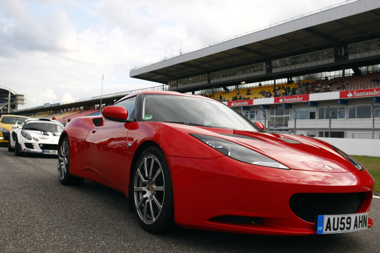 Ein echter Lotus glänzte in Hockenheim