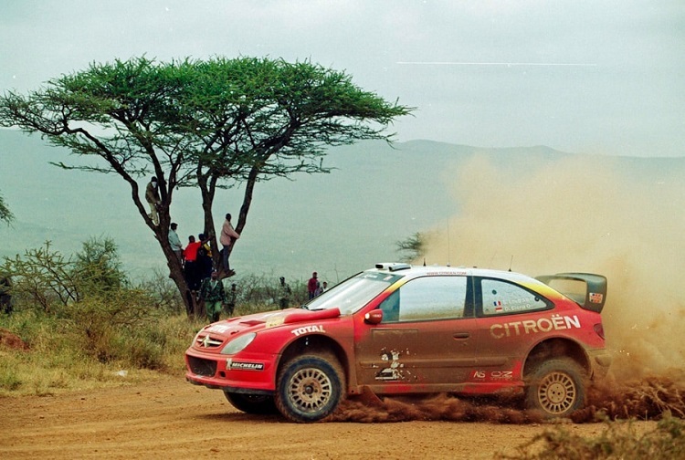 Sébastien Loeb 2002 in Kenia