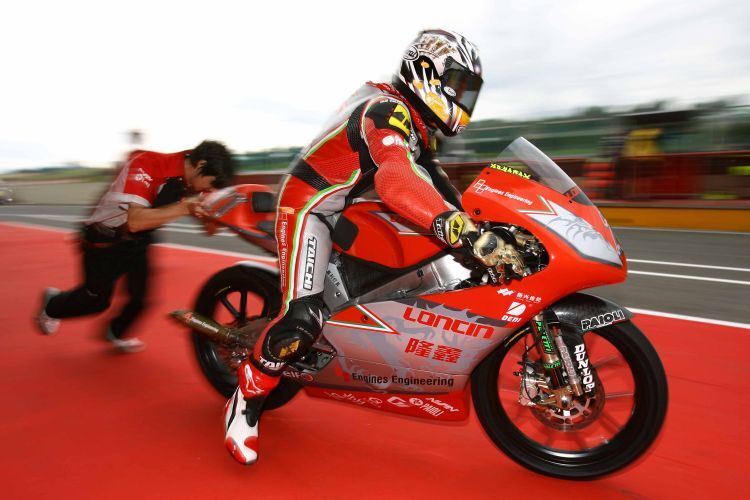 Tomoyoshi Koyama auf Loncin 125