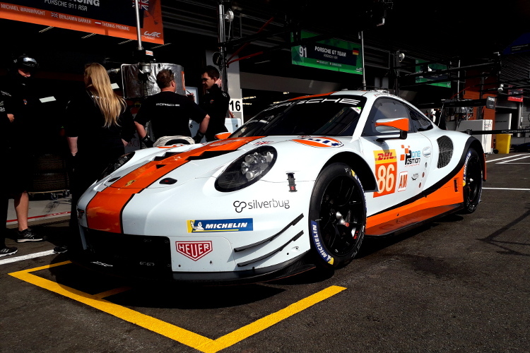 Der Porsche 911 RSR von Gulf Racing