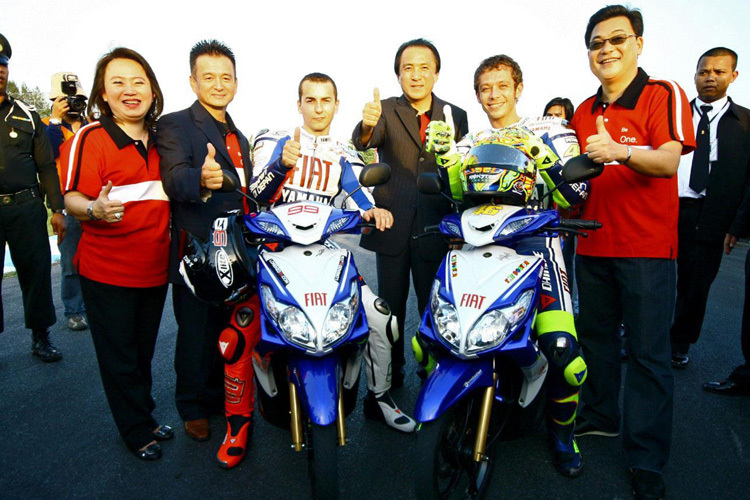 Stippvisite in Bangkok: Lorenzo und Rossi