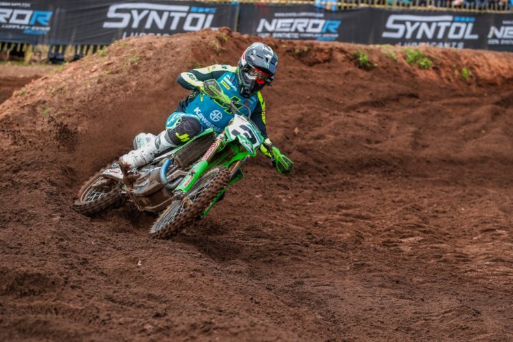 Kawasaki-Star Romain Febvre in Hawkstone