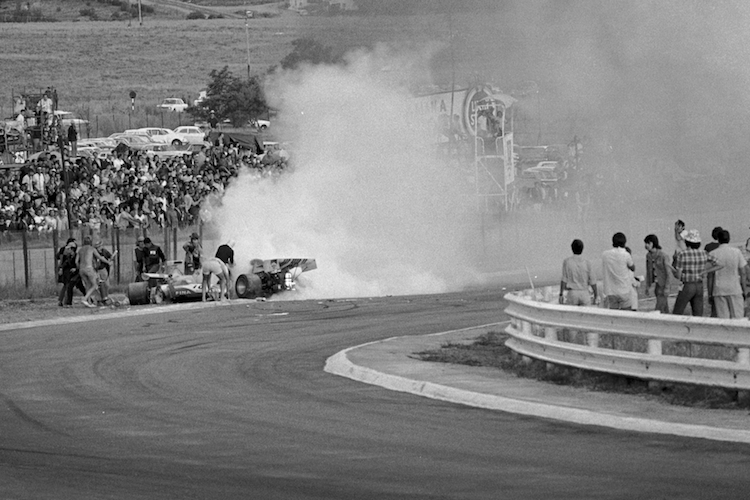 Mike holte in Kyalami 1973 Clay Regazzoni aus dem Feuer