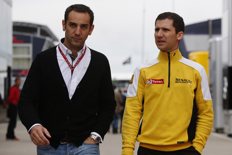 Cyril Abiteboul und Rémi Taffin von Renault