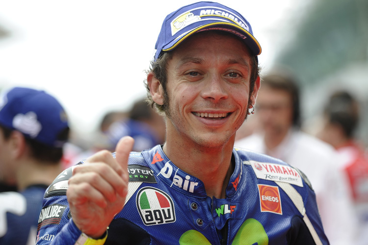 Valentino Rossi wäre Alex Zanardis erste Wahl