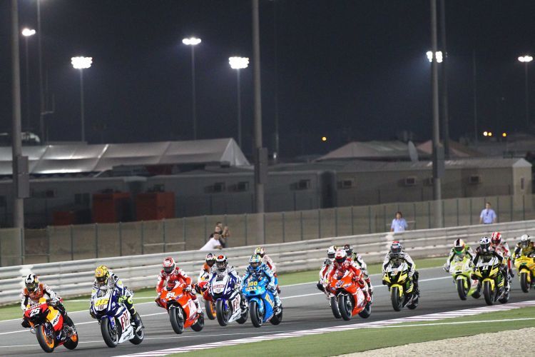 MotoGP in Katar: Von Krise keine Spur