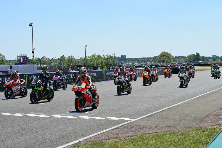 MotoGP-Startfeld in Le Mans: Das Reifenthema bleibt brisant