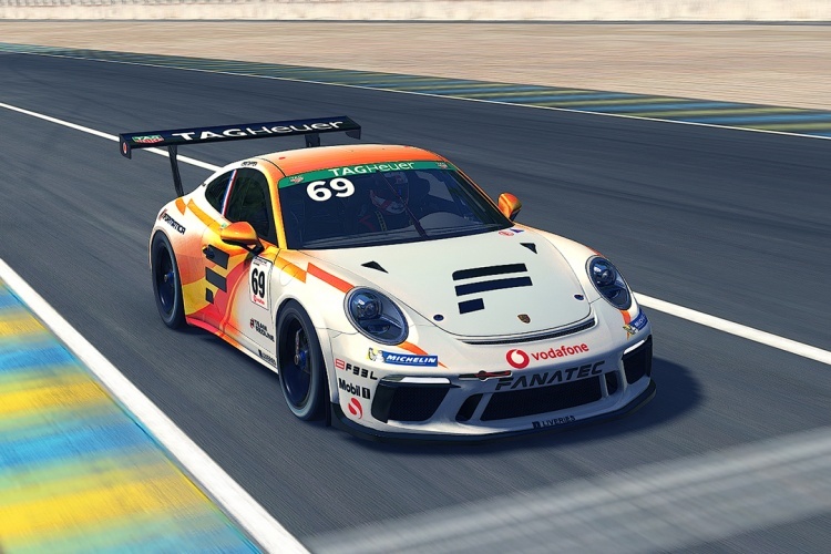 Der virtuelle Porsche 911 GT3 Cup von Max Verstappen