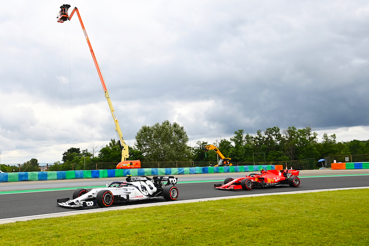 Es könnte Regen geben über dem Hungaroring