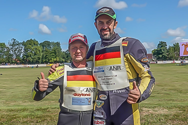 Markus Venus (r.) und Markus Eibl werden am EM-Finale in Bad Hersfeld teilnehmen