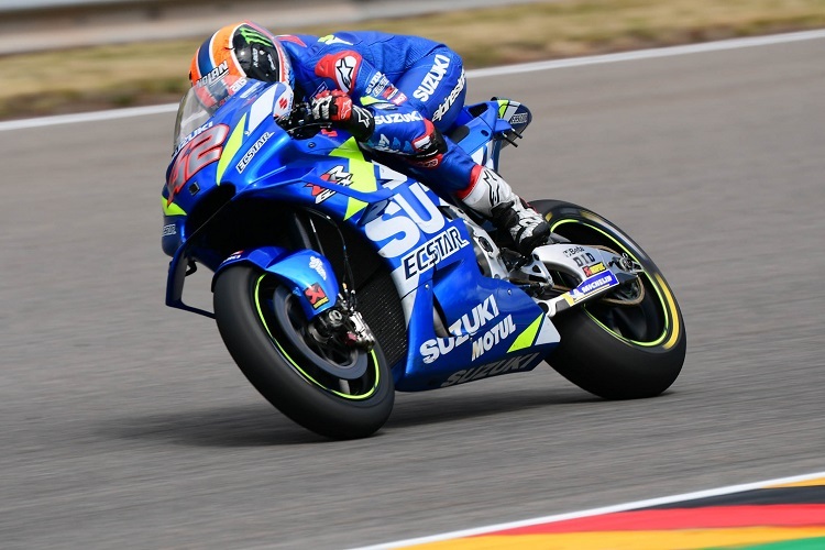 Alex Rins: «Es sieht gut aus für Suzuki.»