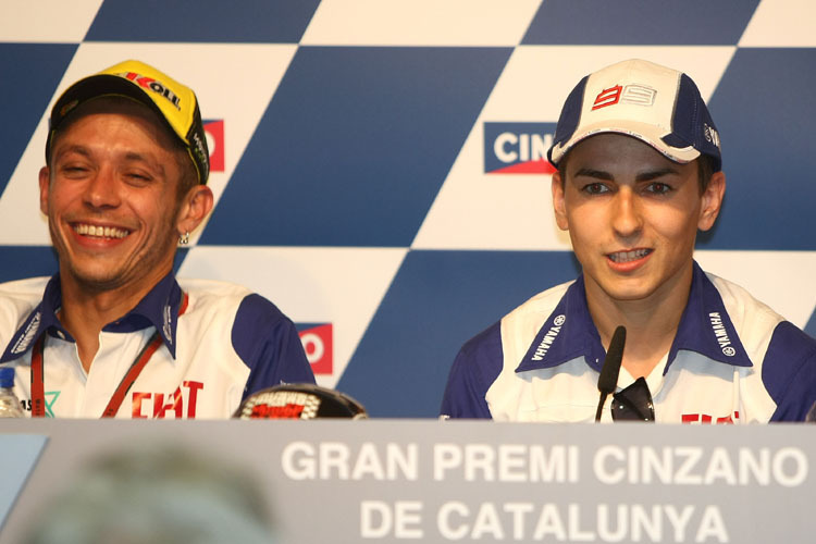 Rossi, Lorenzo: Yamaha dominiert in Barcelona