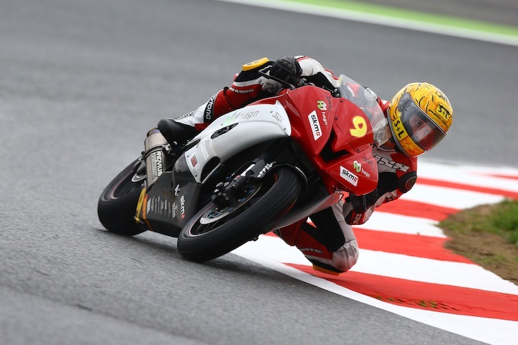 Dominic Schmitter 2013 in Magny-Cours (Superstock-600-EM)